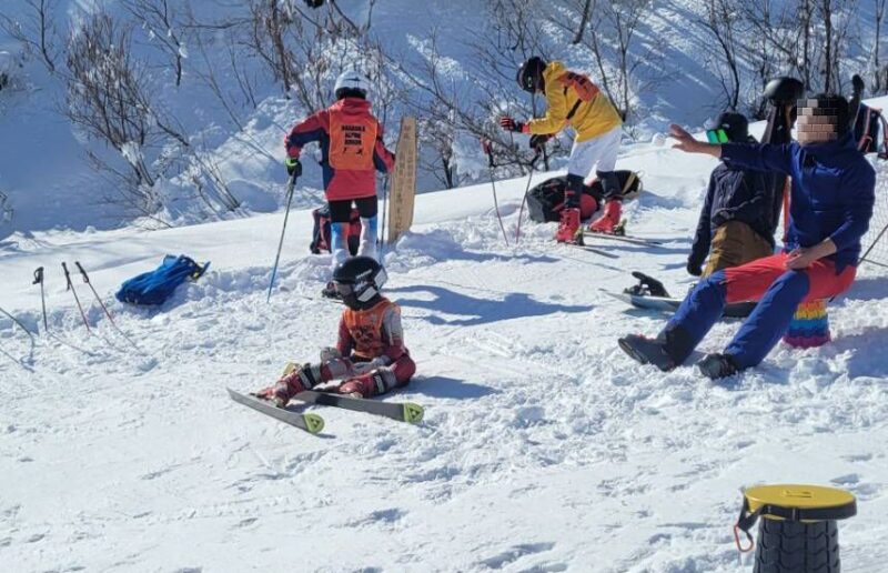 長岡アルペンジュニア ムイカスノーリゾートでの練習